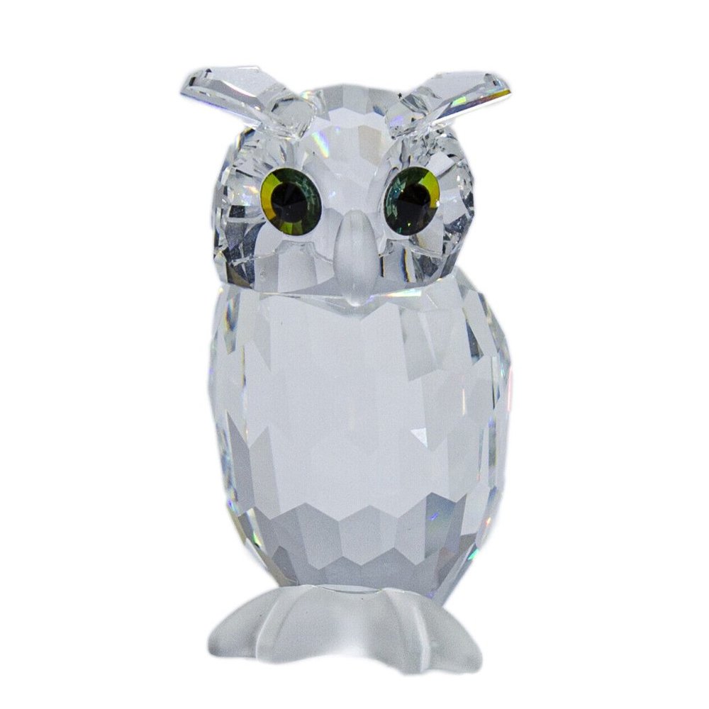 Swarovski Silver Crystal Night Owl 1996-2001 BNIB Booklet Rare Perfect Gift